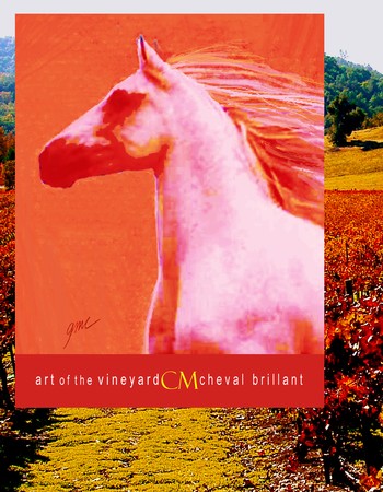 Art of the Vineyard Cheval Brilliant Image